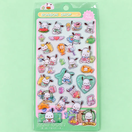 Kawaii Puppy 3D Stickersheet
